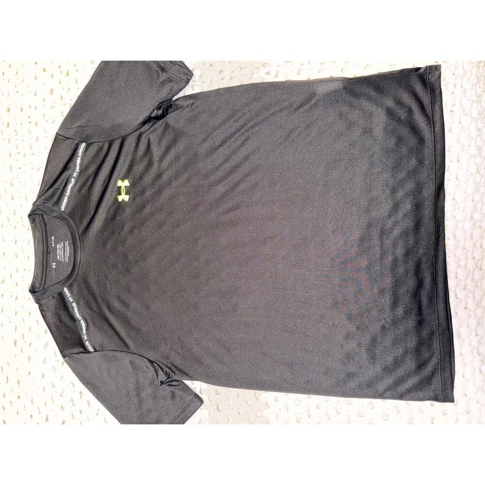 Under Armour The Tech Tee Black Short Sleeve Shirt Small